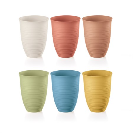 set 6 bicchieri alti tierra